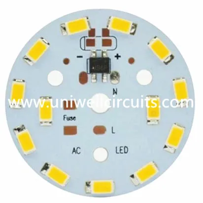 Aplicació de llum de tub LED PCB d'alumini